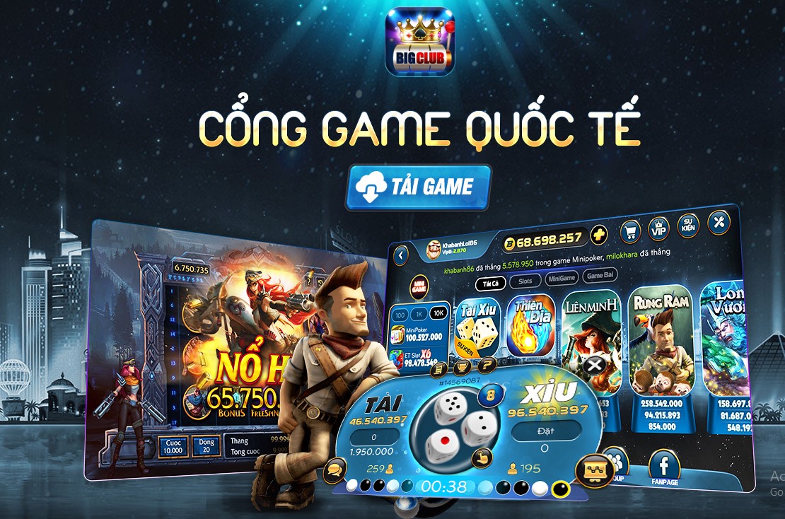 big club game bài đổi thưởng android